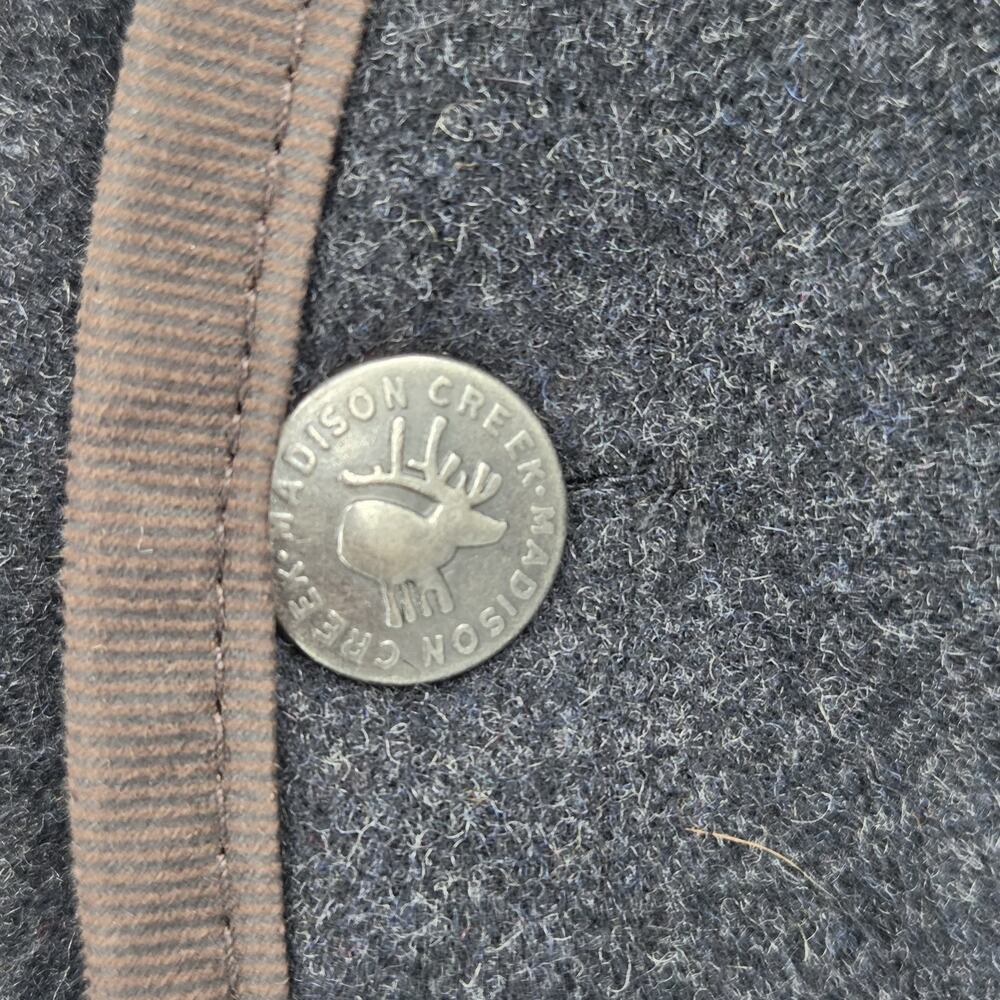 Madison Creek Outfitters Wool Vest Western Cabincore Heritage Old Money Size 2XL - Picture 2 of 8